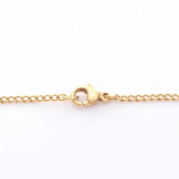 CHANEL Authentic Black Logo Necklace - Picture 4 of 7